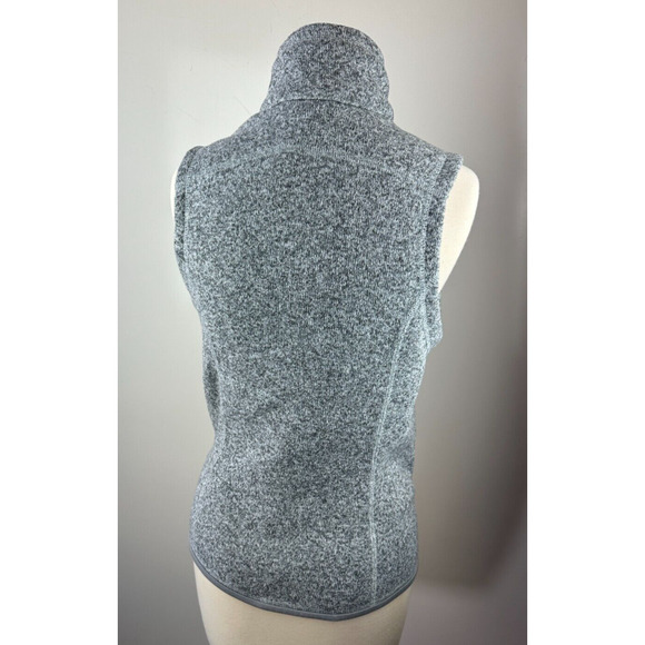 Patagonia Better Sweater Vest Jacket Fleece Full Zip Gray Women's Size Small - Picture 14 of 16